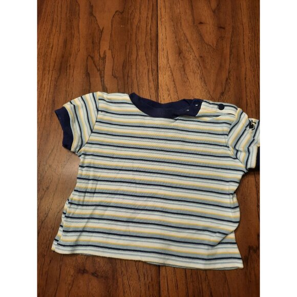 Vintage Baby Genius Denim Overalls w/Shirt 18 Months Embroidered Puppy Alligator - Picture 4 of 16